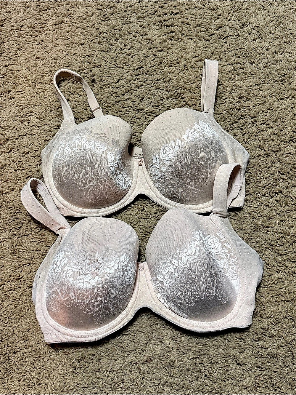 Soma Stunning Support Full Coverage Bra Bras White 34DDD